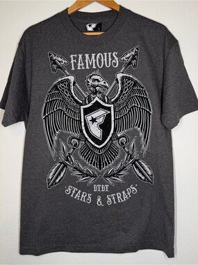 Famous Stars and Straps “D.T.D.T Vulture” T-Shirt - Men’s Size Large